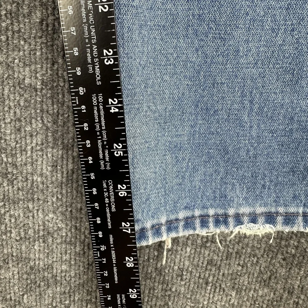 Vintage Wrangler Jeans Womens 8-10 Light Wash Blue Denim Straight Leg Made‎ USA
